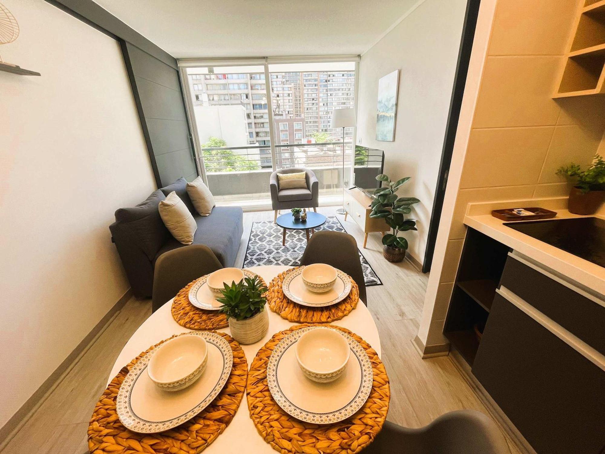 Hom Centrico Y Moderno Depto 2d2b 3pax