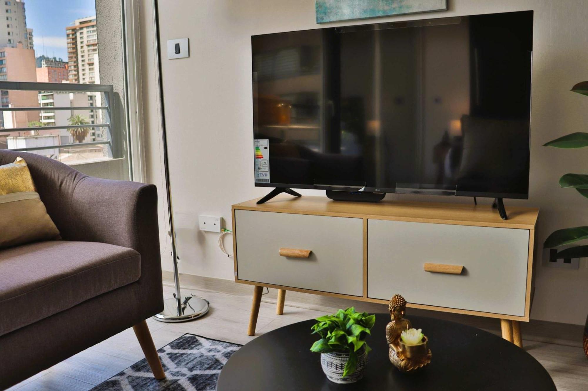 Apartamento Hom Centrico Y Moderno Depto 2d2b 3pax